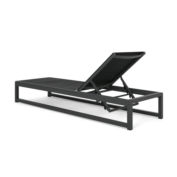 Orren Ellis Cheshire Outdoor Metal Chaise Lounge Set & Reviews Wayfair